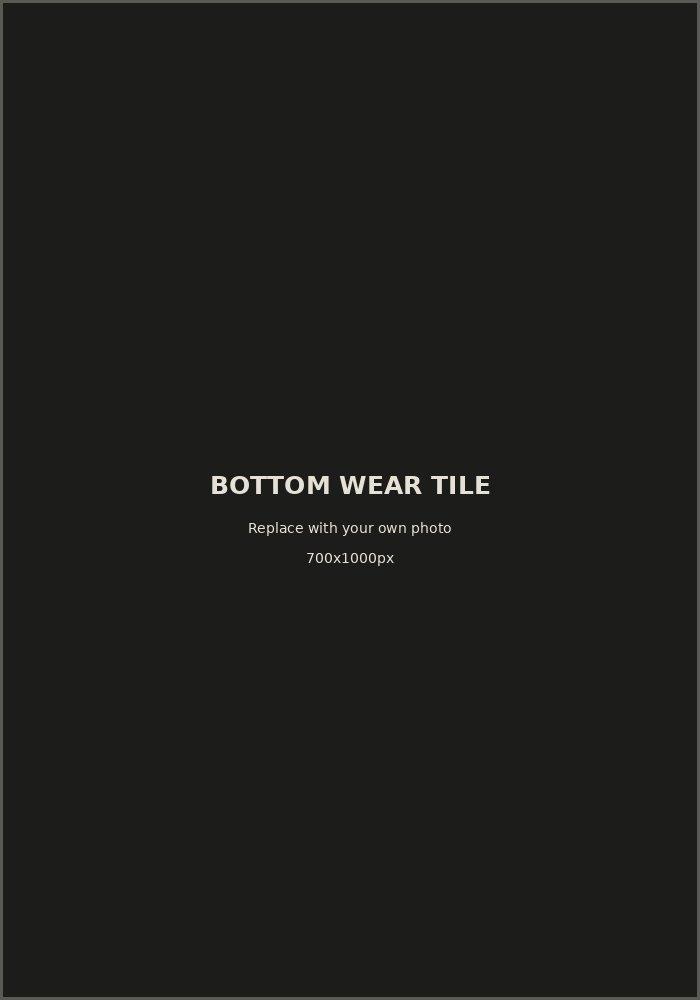 Relaxed-fit streetwear bottom wear for men – BROCHI